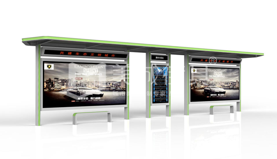 不銹鋼候車亭 不銹鋼候車亭