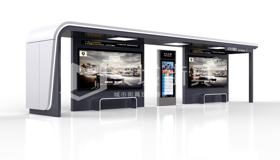 不銹鋼候車(chē)亭 不銹鋼候車(chē)亭